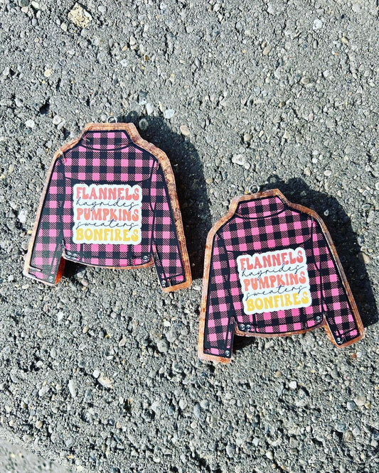 Fall Flannel Freshie vents (2)