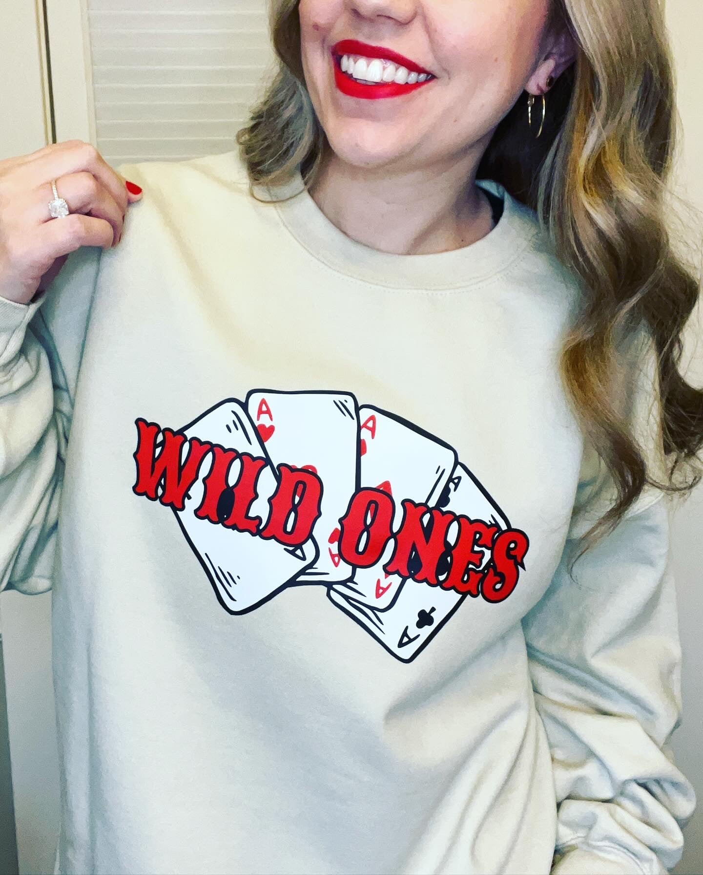Wild Ones Crew neck with full front and back design