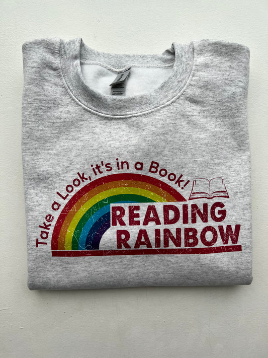 Reading Rainbow crew neck