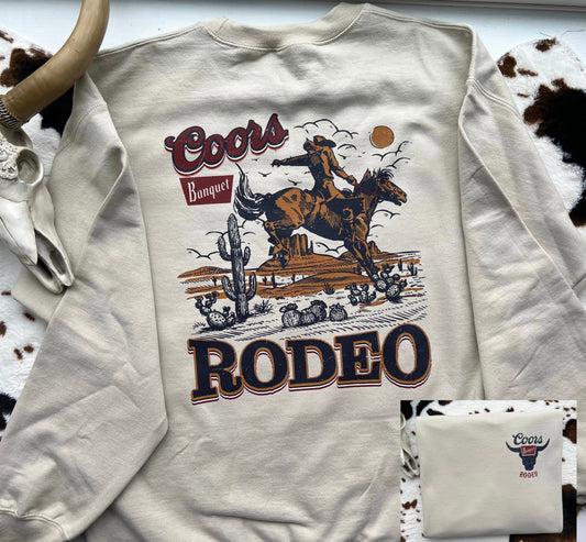 Cowboy Crew neck with pocket and full back design