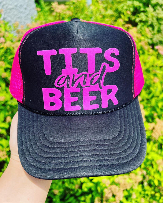 Tits and Beer trucker hat