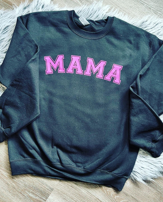 Pink Mama crew neck sweathshirt