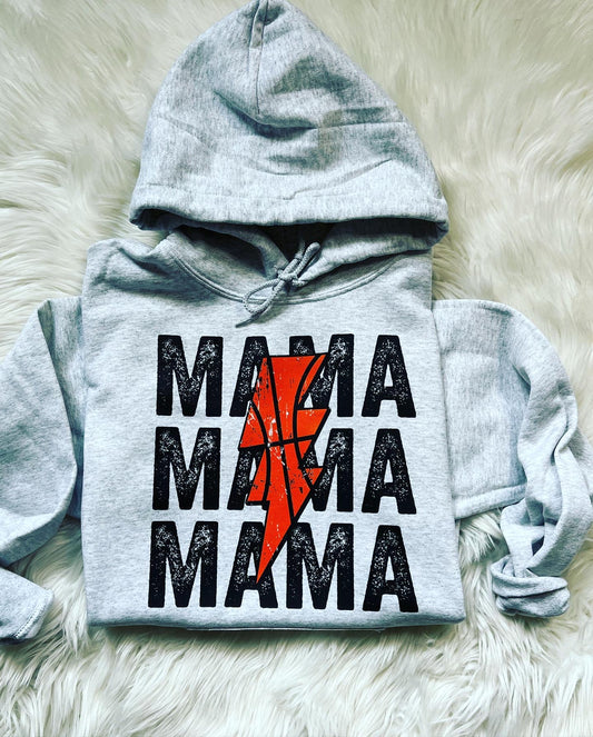 Basketball Mama hooded sweatshirt