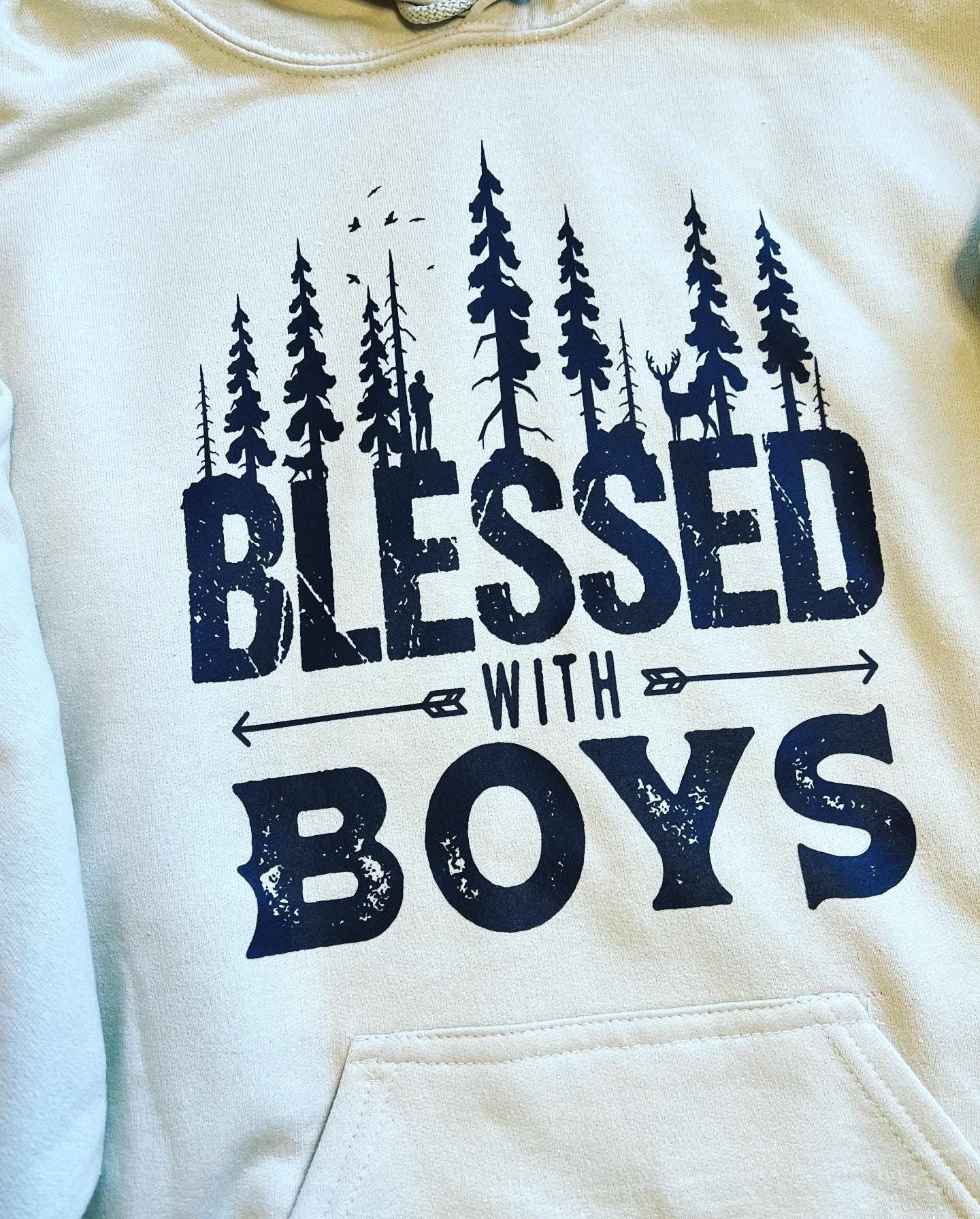 Blessed with Boys hoodie
